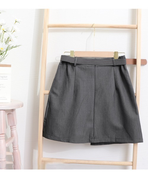 Miniministore（ミニミニストア）の「ボックス プリーツスカート レディース（スカート・レディース・ブラック/グレー・M/XL/L/S）」の14枚目の写真