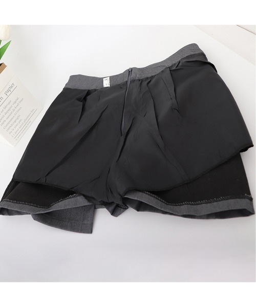 Miniministore（ミニミニストア）の「ボックス プリーツスカート レディース（スカート・レディース・ブラック/グレー・M/XL/L/S）」の15枚目の写真