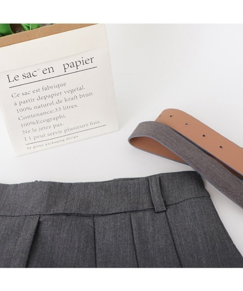 Miniministore（ミニミニストア）の「ボックス プリーツスカート レディース（スカート・レディース・ブラック/グレー・M/XL/L/S）」の16枚目の写真