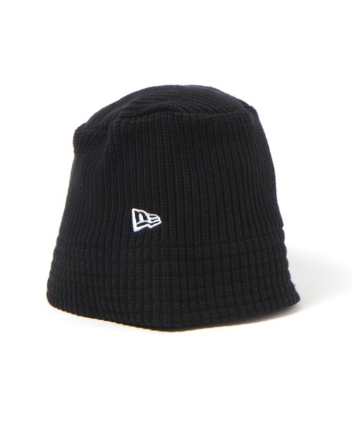Heather（ヘザー）の「【NEW ERA】Knit Bucket　989326（ハット・レディース・アイボリー/ブラック・ONE SIZE）」の3枚目の写真