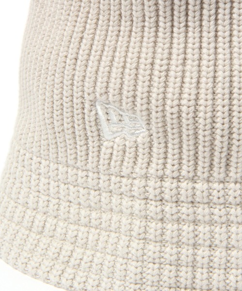 Heather（ヘザー）の「【NEW ERA】Knit Bucket　989326（ハット・レディース・アイボリー/ブラック・ONE SIZE）」の9枚目の写真
