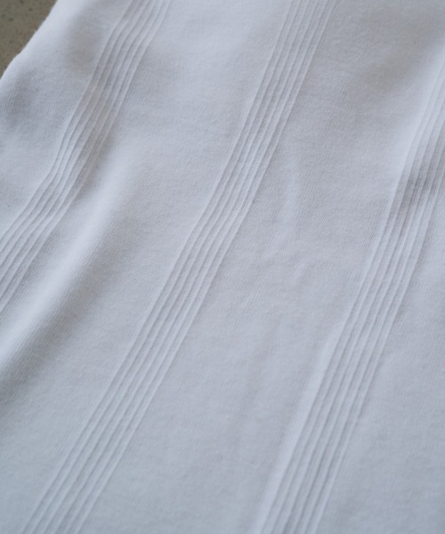 LOUNGEDRESS(ラウンジドレス)の「【miller/ミラー】 別注カップ付きタンクトップ(Tシャツ/カットソー・レディース・オフホワイト/ブラック・FREE)」の3枚目の写真