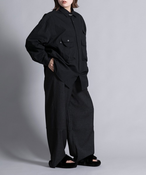 aimoha(アイモハ)の「【aimoha neo】 MULTI POCKET SHIRT(シャツ/ブラウス・メンズ・ブラック/ホワイト・MEDIUM/LARGE/X-LARGE/XX-LARGE)」の10枚目の写真