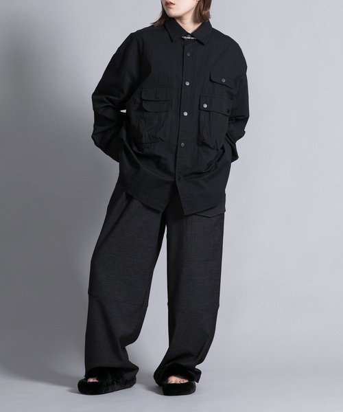aimoha(アイモハ)の「【aimoha neo】 MULTI POCKET SHIRT(シャツ/ブラウス・メンズ・ブラック/ホワイト・MEDIUM/LARGE/X-LARGE/XX-LARGE)」の11枚目の写真