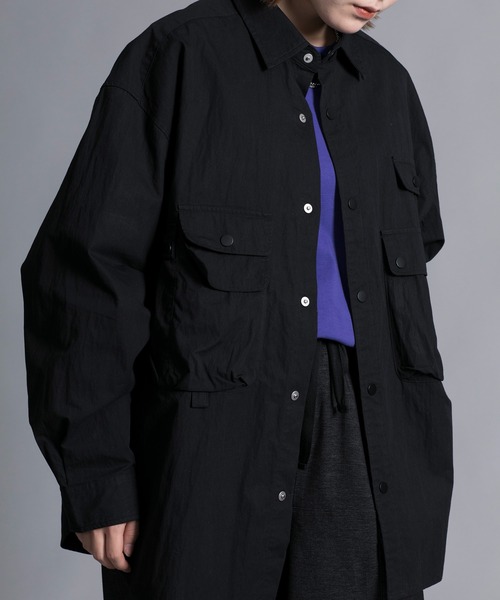 aimoha(アイモハ)の「【aimoha neo】 MULTI POCKET SHIRT(シャツ/ブラウス・メンズ・ブラック/ホワイト・MEDIUM/LARGE/X-LARGE/XX-LARGE)」の9枚目の写真