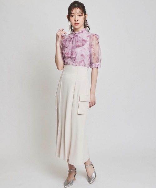 梨花様⭐︎モルモット服 3点 31 Sons de mode（トランテアン ソン ドゥ モード）の「シアー花