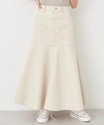 earth music&ecology（アースミュージックアンドエコロジー）の「ペプラムマーメイドデニムスカート（スカート・レディース）」