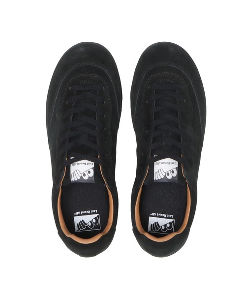 Last Resort AB(ラストリゾート・エービー)の「CM001 SUEDE LO 3 X BLACK/BLACK(スニーカー・メンズ・ブラック・10/9h/9/8h/8/7h/7/12/11/10h)」の4枚目の写真