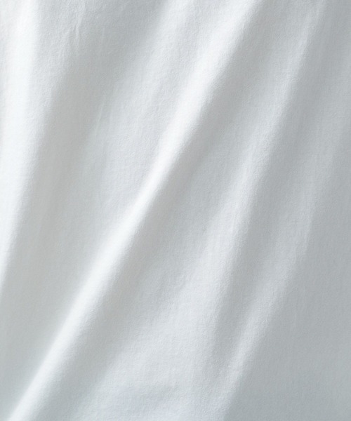 BAYFLOW（ベイフロー）の「[何枚あっても使える]ピグメント半袖Tシャツ（Tシャツ/カットソー・メンズ・オフホワイト/ブルー/チャコール/ピンク/オリーブ/ネイビー/イエロー・MEDIUM/LARGE）」の12枚目の写真