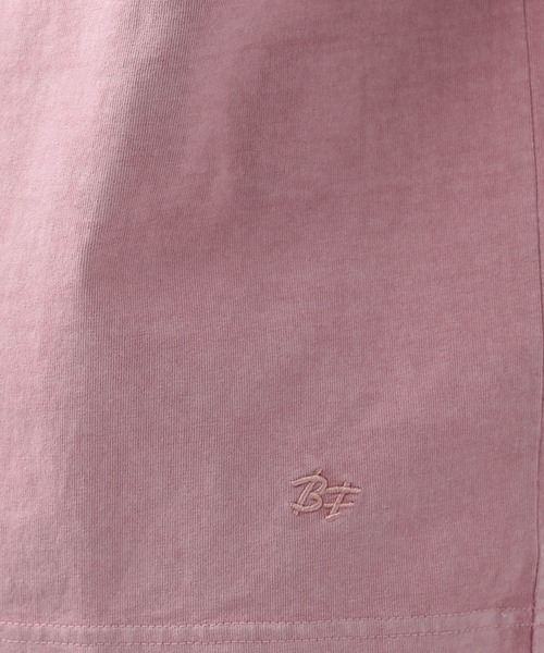 BAYFLOW（ベイフロー）の「[何枚あっても使える]ピグメント半袖Tシャツ（Tシャツ/カットソー・メンズ・オフホワイト/ブルー/チャコール/ピンク/オリーブ/ネイビー/イエロー・MEDIUM/LARGE）」の14枚目の写真