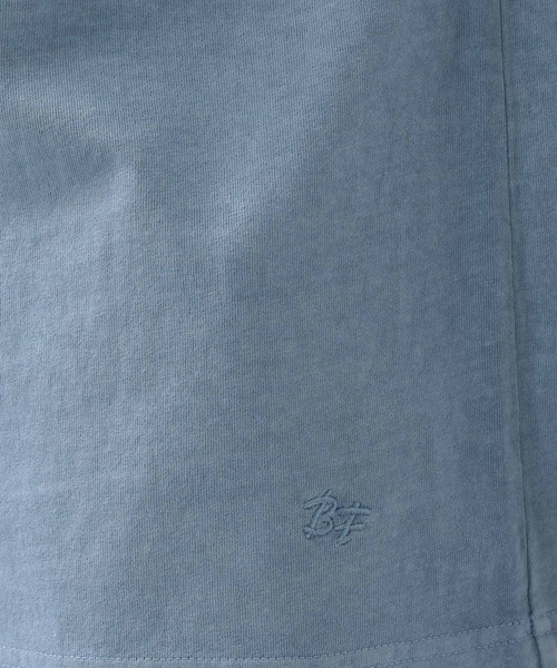 BAYFLOW（ベイフロー）の「[何枚あっても使える]ピグメント半袖Tシャツ（Tシャツ/カットソー・メンズ・オフホワイト/ブルー/チャコール/ピンク/オリーブ/ネイビー/イエロー・MEDIUM/LARGE）」の15枚目の写真
