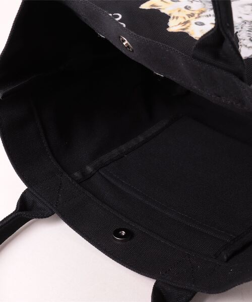 PAUL & JOE ACCESSOIRES（ポールアンドジョーアクセソワ）の「キャンバスミニトート ＜スリーキャッツ＞/PAUL & JOE ACCESSOIRES（トートバッグ・レディース・アイボリー/ブラック・FREE）」の5枚目の写真