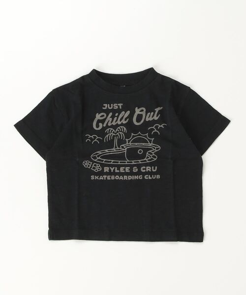 Rylee + Cru Relaxed Tee | Lobster main image 1
