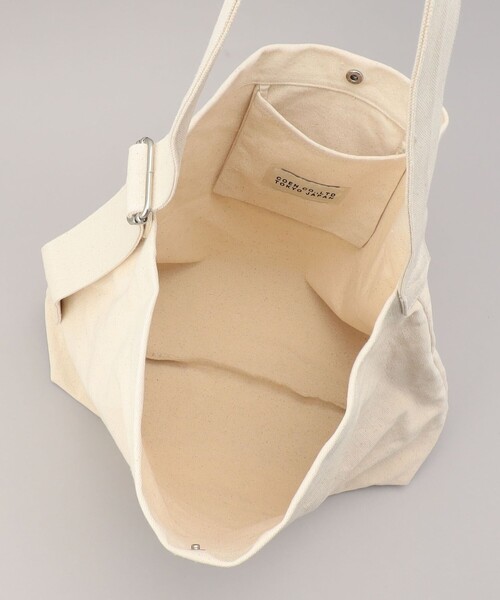 coen(コーエン)の「COENロゴビッグショルダーバッグ/でかバッグ(ショルダーバッグ・レディース・ブラック/オフホワイト・FREE)」の7枚目の写真