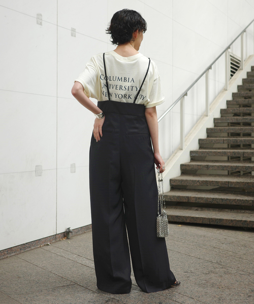 Russell Athletic（ラッセルアスレティック）の「【RUSSELL ATHLETIC/ラッセル・アスレティック】COLUMBIA print T-sh（Tシャツ/カットソー・レディース・ネイビー/アイボリー・FREE）」の18枚目の写真