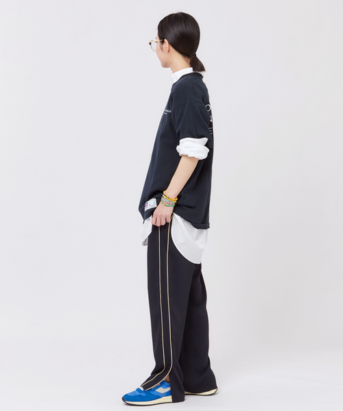 Russell Athletic（ラッセルアスレティック）の「【RUSSELL ATHLETIC/ラッセル・アスレティック】COLUMBIA print T-sh（Tシャツ/カットソー・レディース・ネイビー/アイボリー・FREE）」の21枚目の写真