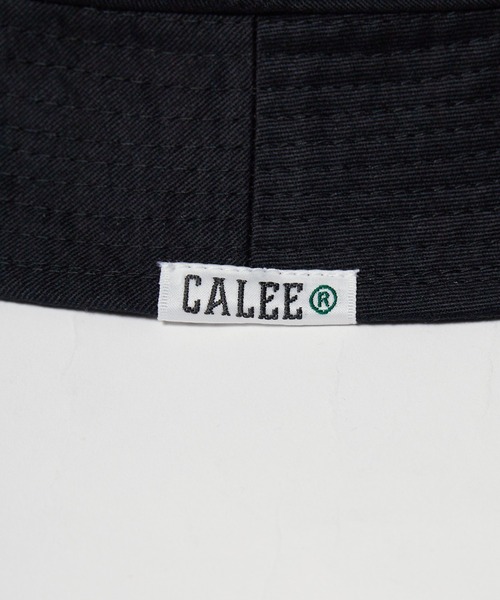 CALEE(キャリー)の「CALEE/キャリー EMBROIDERY & WAPPEN BUCKET HAT ハット(ハット・メンズ・ブラック系2/ブラック系3/ブラック系1・L/M)」の5枚目の写真