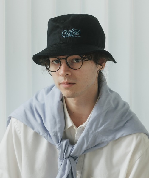 CALEE(キャリー)の「CALEE/キャリー EMBROIDERY & WAPPEN BUCKET HAT ハット(ハット・メンズ・ブラック系2/ブラック系3/ブラック系1・L/M)」の16枚目の写真