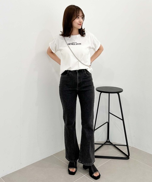 archives（アルシーヴ）の「タイトフレアレースアップデニム（デニムパンツ・レディース・サックスブルー/グレー/ブラック/ネイビー・SMALL/MEDIUM）」の17枚目の写真