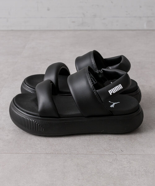 ear PAPILLONNER(イアパピヨネ)の「【PUMA(プーマ)】Mayu Puffy Sandals Wns/厚底サンダル(サンダル・レディース・ホワイト/ブラック・23cm/25cm/24cm)」の12枚目の写真