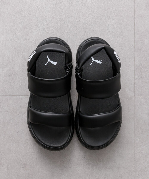 ear PAPILLONNER(イアパピヨネ)の「【PUMA(プーマ)】Mayu Puffy Sandals Wns/厚底サンダル(サンダル・レディース・ホワイト/ブラック・23cm/25cm/24cm)」の17枚目の写真