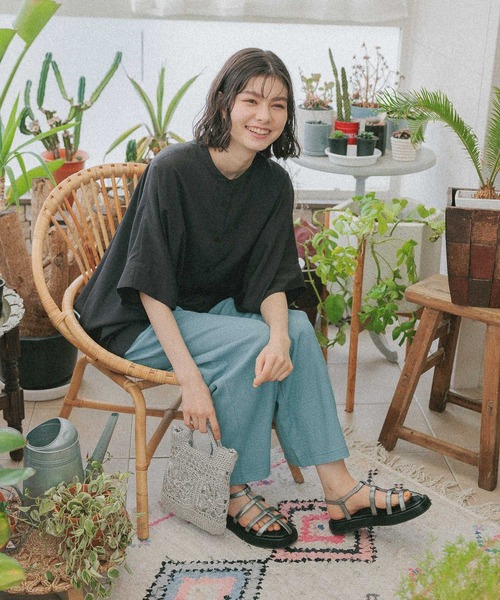 niko and...（ニコアンド）の「オリジナル細ベルトサンダル（サンダル・レディース・シルバー/ブラック/アイボリー・MEDIUM/LARGE）」の21枚目の写真