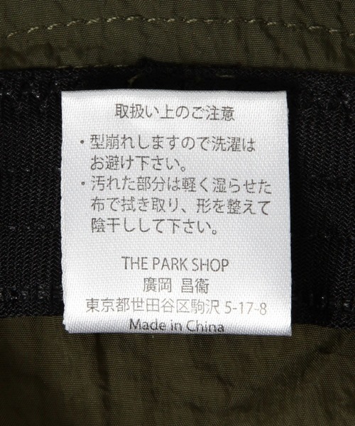 THE PARK SHOP（ザパークショップ）の「【THE PARK SHOP（ザ パーク ショップ）】WATER BOY HAT(KIDS)（ハット・キッズ・ネイビー/オリーブ/ブラック・FREE）」の21枚目の写真