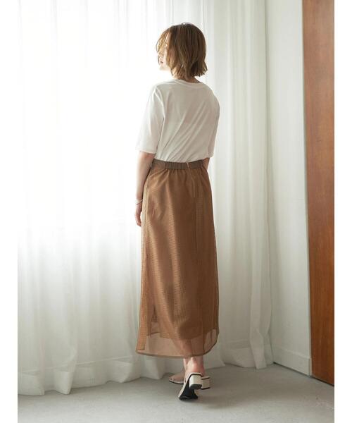 YECCA VECCA（イェッカヴェッカ）の「UVカットコットンTee（Tシャツ/カットソー・レディース・ブラック/オフホワイト・FREE）」の16枚目の写真