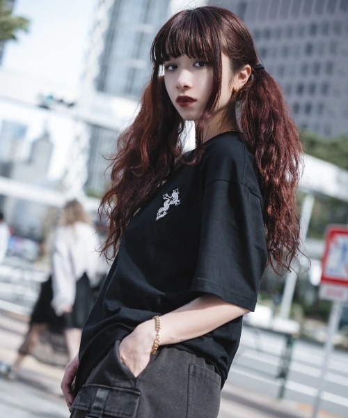 gibous/ギボス/gibous×lhp cross wappen t shirt（Tシャツ/カットソー）｜gibous（ギボス）