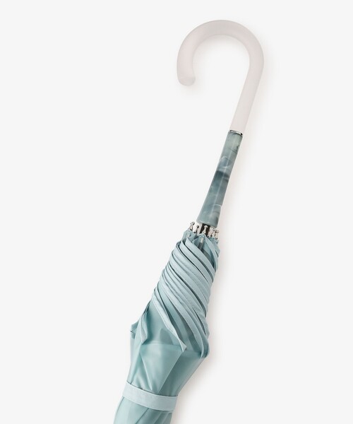 Afternoon Tea(アフタヌーンティー)の「パウダリーフローラルビニル傘(長傘・レディース・ラベンダー/サックスブルー・ONE SIZE)」の4枚目の写真