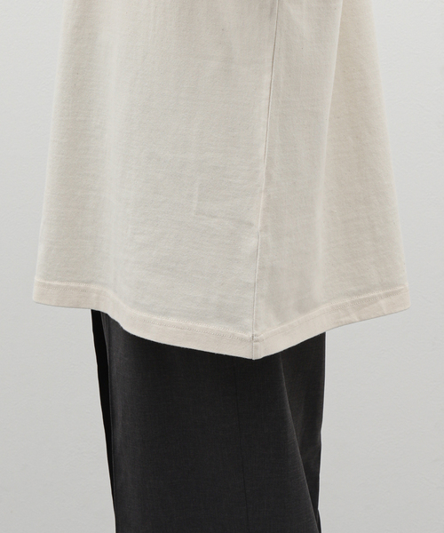Snow Peak(スノーピーク)の「SNOWPEAK / スノーピーク Recycled Cotton Heavy T-Shirt TS-22SU401R(Tシャツ/カットソー・メンズ・ブラック/オートミール・MEDIUM/LARGE/X-LARGE)」の13枚目の写真