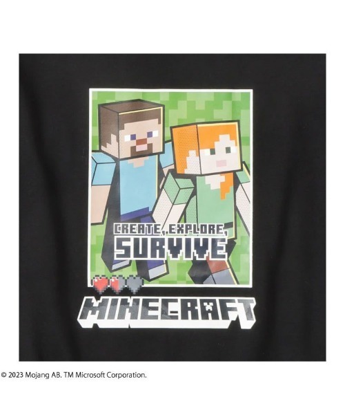 セール】Minecraft マインクラフト 半袖プリントTシャツ（T