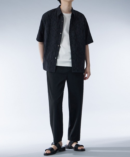 UNITED TOKYO（ユナイテッドトウキョウ）の「FSVジャガードシャツ（シャツ/ブラウス・メンズ・ブラック/オリーブ・1/2）」の18枚目の写真