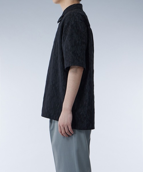 UNITED TOKYO（ユナイテッドトウキョウ）の「FSVジャガードシャツ（シャツ/ブラウス・メンズ・ブラック/オリーブ・1/2）」の16枚目の写真