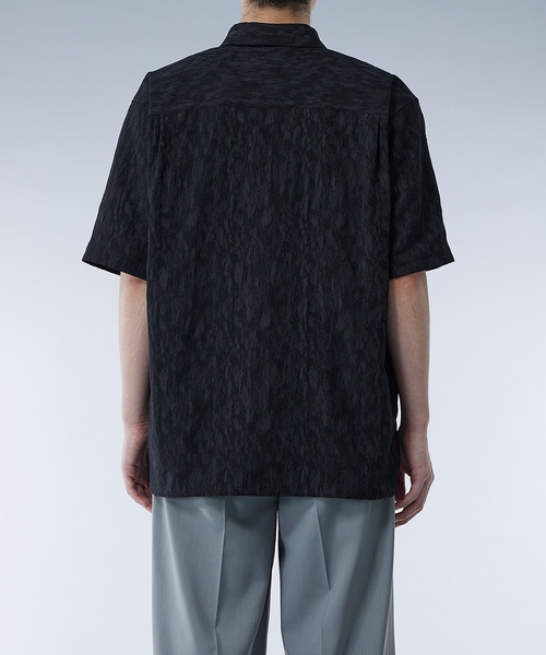 UNITED TOKYO（ユナイテッドトウキョウ）の「FSVジャガードシャツ（シャツ/ブラウス・メンズ・ブラック/オリーブ・1/2）」の15枚目の写真