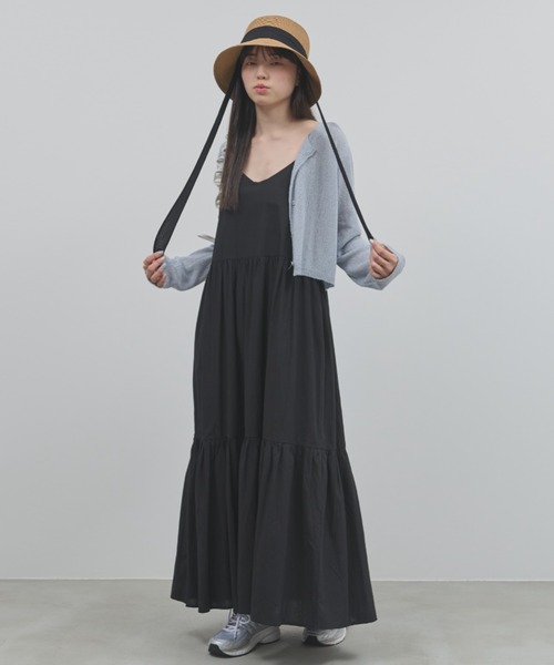 paravion(パラビオン)の「リボン麦わらハット(ハット・レディース・ベージュ/アイボリー・FREE)」の13枚目の写真