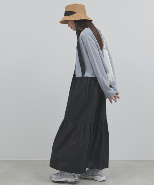 paravion(パラビオン)の「リボン麦わらハット(ハット・レディース・ベージュ/アイボリー・FREE)」の15枚目の写真