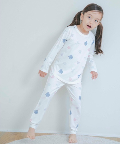 ジェラートピケ110-120cmルームウェア上下