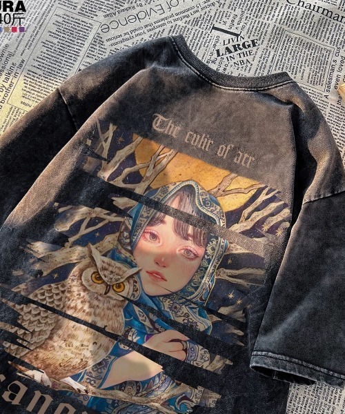 GEMEDA(ジェメダ)の「2wayバタフライTシャツ(Tシャツ/カットソー・レディース・ブラック/ブラック系・M)」の12枚目の写真