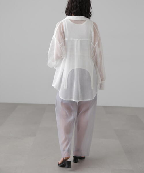 FREE'S MART(フリーズマート)の「テレコガータータンクトップ(タンクトップ・レディース・ホワイト/ブラック・FREE)」の14枚目の写真