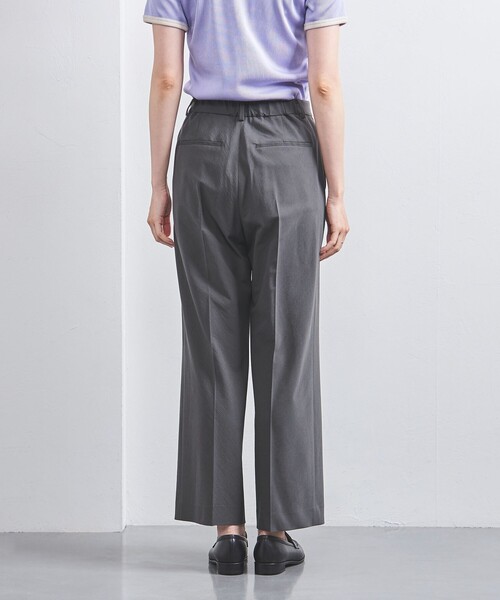 UNITED ARROWS（ユナイテッドアローズ）の「バイアス ワイドパンツ（スラックス・レディース・ダークグレー/ベージュ/ライラック・36/38/40/34）」の20枚目の写真