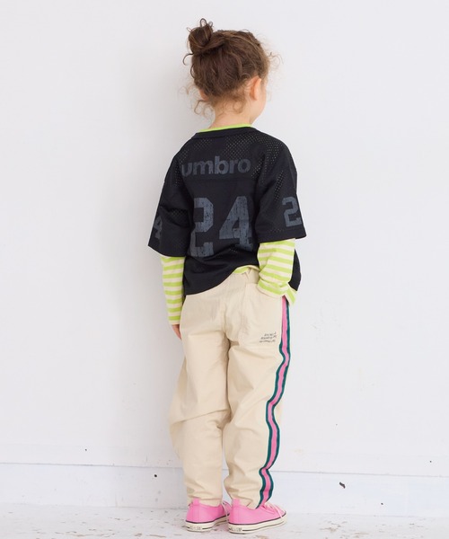 BIG FIELD(ビッグフィールド)の「ツイルサイドテープタックパンツ(その他パンツ・キッズ・モスグリーン/アイボリー/ネイビー/キャメル・100/95/130/150/140/80/120/110/90)」の9枚目の写真