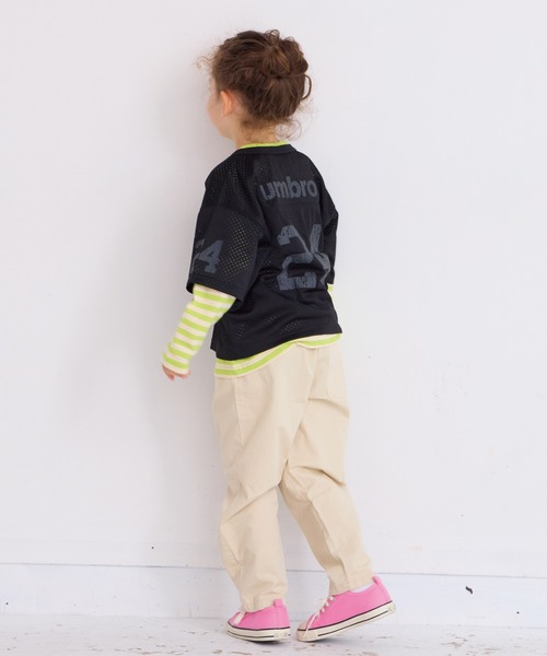 BIG FIELD(ビッグフィールド)の「ツイルサイドテープタックパンツ(その他パンツ・キッズ・モスグリーン/アイボリー/ネイビー/キャメル・100/95/130/150/140/80/120/110/90)」の11枚目の写真