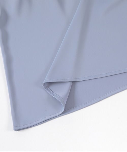 d.i.a.キャミソール DAY CLOSET キャミソール レディース ツヤ感サテン風カップ付きV