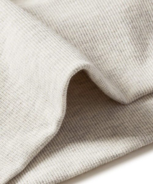 ROPE' PICNIC(ロペピクニック)の「汗染み防止/バックスリットフレンチスリーブミニ裏毛プルオーバー(スウェット・レディース・チャコールグレー/ライトグレー/ホワイト/グレー系その他・38)」の9枚目の写真