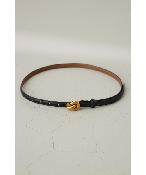 crie conforto（クリーコンフォルト）の「プレッツェルベルト（ベルト・レディース・ブラック/キャメル・FREE）」の8枚目の写真