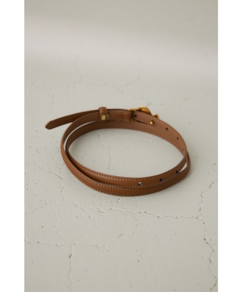 crie conforto（クリーコンフォルト）の「プレッツェルベルト（ベルト・レディース・ブラック/キャメル・FREE）」の14枚目の写真