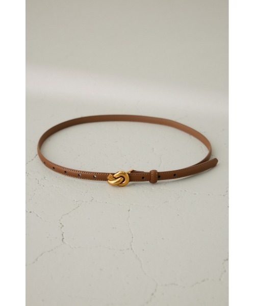 crie conforto（クリーコンフォルト）の「プレッツェルベルト（ベルト・レディース・ブラック/キャメル・FREE）」の16枚目の写真