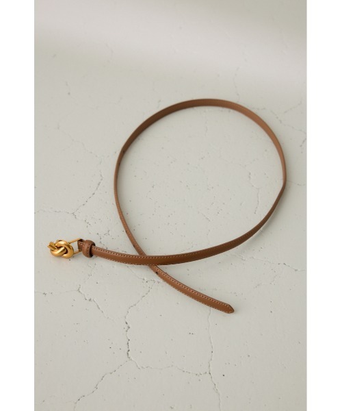 crie conforto（クリーコンフォルト）の「プレッツェルベルト（ベルト・レディース・ブラック/キャメル・FREE）」の17枚目の写真