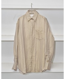 トップス TODAYFUL Stripe Pocket Shirts TODAYFUL（トゥデイフル）の「Pocket Short Shirts（シャツ